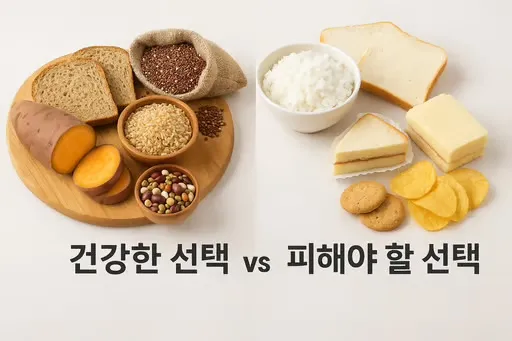 체중 관리를 위한 탄수화물 선택 가이드